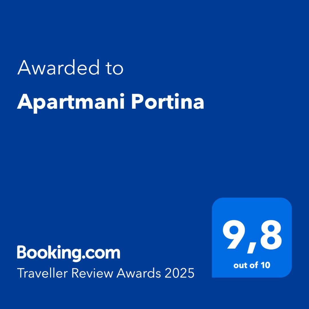 Apartmani Portina Bacina ภายนอก รูปภาพ
